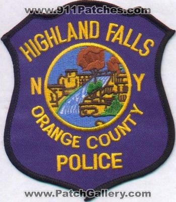 Highland Falls Police
Thanks to EmblemAndPatchSales.com for this scan.
Keywords: new york orange county