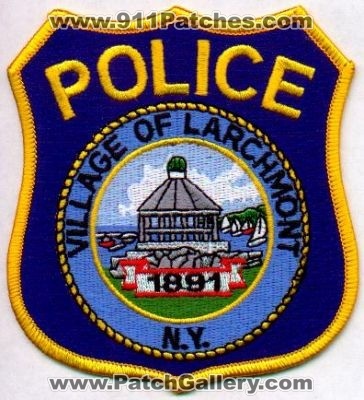Larchmont Police
Thanks to EmblemAndPatchSales.com for this scan.
Keywords: new york village of