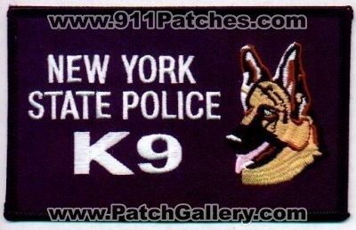 New York State Police K-9
Thanks to EmblemAndPatchSales.com for this scan.
Keywords: nysp k9