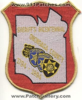 Onondaga County Sheriff Bicentennial
Thanks to EmblemAndPatchSales.com for this scan.
Keywords: new york