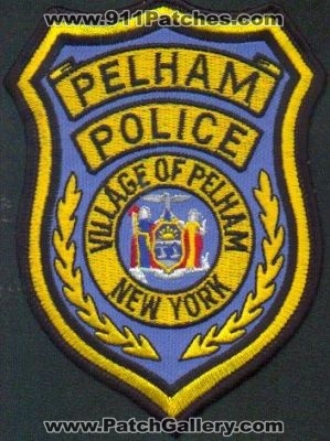 Pelham Police
Thanks to EmblemAndPatchSales.com for this scan.
Keywords: new york village of