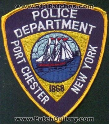 Port Chester Police Department
Thanks to EmblemAndPatchSales.com for this scan.
Keywords: new york