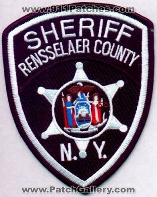 Rensselaer County Sheriff
Thanks to EmblemAndPatchSales.com for this scan.
Keywords: new york