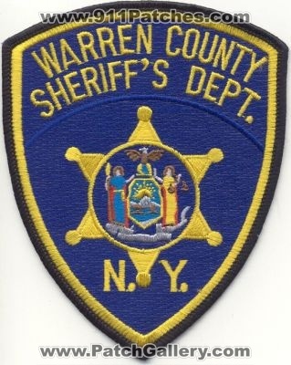 Warren County Sheriff's Dept
Thanks to EmblemAndPatchSales.com for this scan.
Keywords: new york sheriffs department