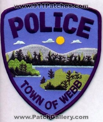 Webb Police
Thanks to EmblemAndPatchSales.com for this scan.
Keywords: new york town of