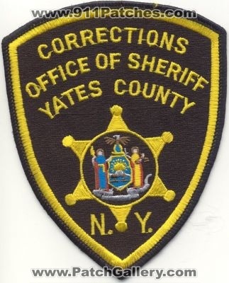 Yates County Sheriff Corrections
Thanks to EmblemAndPatchSales.com for this scan.
Keywords: new york office of doc