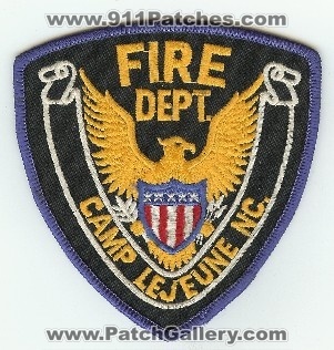 Camp LeJeune Fire Dept
Thanks to PaulsFirePatches.com for this scan.
Keywords: north carolina department usmc united states marine corps le jeune