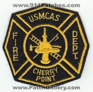 Cherry Point USMCAS Fire Dept
Thanks to PaulsFirePatches.com for this scan.
Keywords: north carolina department united states marine corps air station