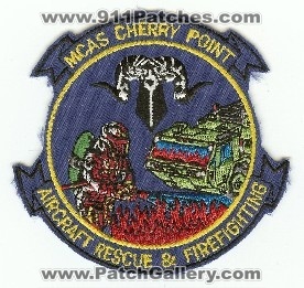 Cherry Point MCAS Aircraft Rescue & Firefighting
Thanks to PaulsFirePatches.com for this scan.
Keywords: north carolina marine corps station cfr arff crash