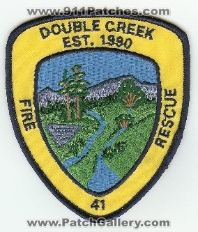 Double Creek Fire Rescue
Thanks to PaulsFirePatches.com for this scan.
Keywords: north carolina 41