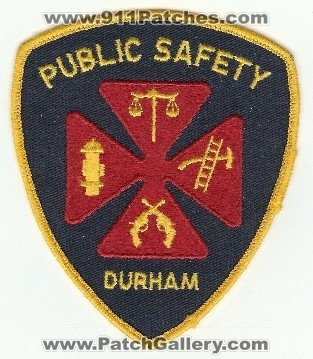 Durham Public Safety
Thanks to PaulsFirePatches.com for this scan.
Keywords: north carolina fire dps