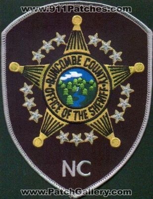 Buncombe County Sheriff
Thanks to EmblemAndPatchSales.com for this scan.
Keywords: north carolina office of