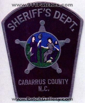 Cabarrus County Sheriff's Dept
Thanks to EmblemAndPatchSales.com for this scan.
Keywords: north carolina sheriffs department