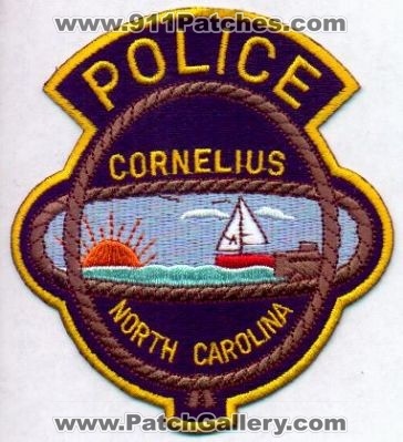 Cornelius Police
Thanks to EmblemAndPatchSales.com for this scan.
Keywords: north carolina