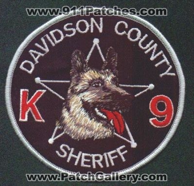 Davidson County Sheriff K-9
Thanks to EmblemAndPatchSales.com for this scan.
Keywords: north carolina k9