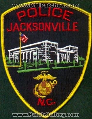 Jacksonville Police
Thanks to EmblemAndPatchSales.com for this scan.
Keywords: north carolina