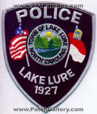 Lake Lure Police
Thanks to EmblemAndPatchSales.com for this scan.
Keywords: north carolina town of