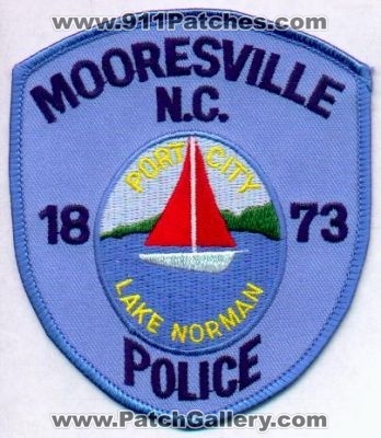 Mooresville Police
Thanks to EmblemAndPatchSales.com for this scan.
Keywords: north carolina