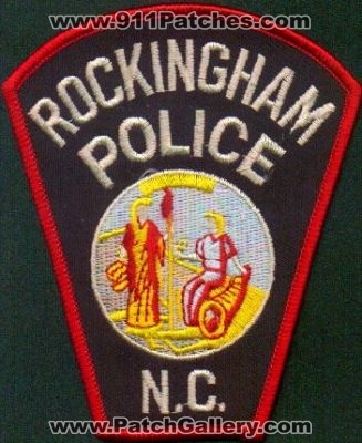 Rockingham Police
Thanks to EmblemAndPatchSales.com for this scan.
Keywords: north carolina