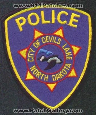 Devils Lake Police
Thanks to EmblemAndPatchSales.com for this scan.
Keywords: north dakota city of
