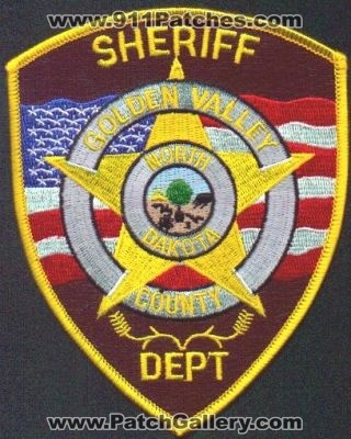 Golden Valley County Sheriff Dept
Thanks to EmblemAndPatchSales.com for this scan.
Keywords: north dakota department