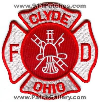 Clyde Fire Department (Ohio)
Scan By: PatchGallery.com
Keywords: fd