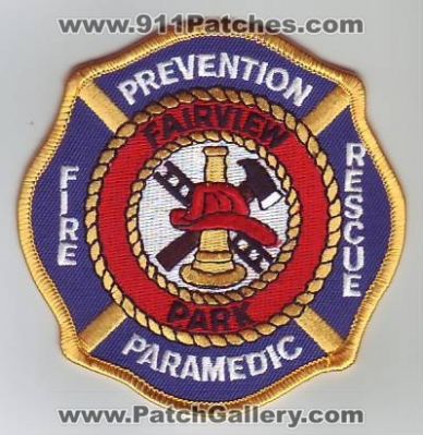 Fairview Park Fire Rescue Paramedic (Ohio)
Thanks to Dave Slade for this scan.
Keywords: prevention