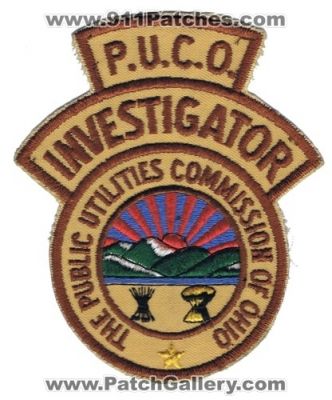 Public Utilities Commission of Ohio Investigator (Ohio)
Thanks to Jim Schultz for this scan.
Keywords: p.u.c.o. puco the