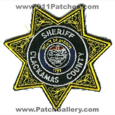 Clackamas County Sheriff (Oregon)
Scan By: PatchGallery.com
