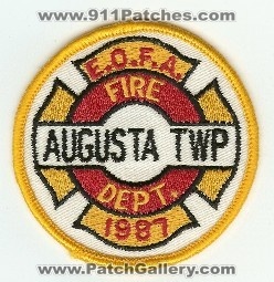 Augusta Twp Fire Dept
Thanks to PaulsFirePatches.com for this scan.
Keywords: ohio township department e.o.f.a. eofa