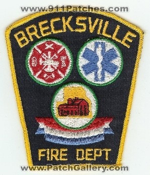 Brecksville Fire Dept
Thanks to PaulsFirePatches.com for this scan.
Keywords: ohio department
