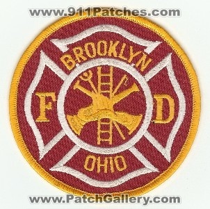 Brooklyn FD
Thanks to PaulsFirePatches.com for this scan.
Keywords: ohio fire department