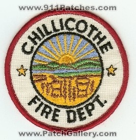 Chillicothe Fire Dept
Thanks to PaulsFirePatches.com for this scan.
Keywords: ohio department