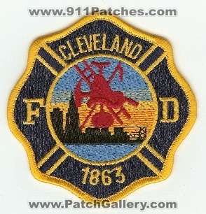 Cleveland FD
Thanks to PaulsFirePatches.com for this scan.
Keywords: ohio fire department