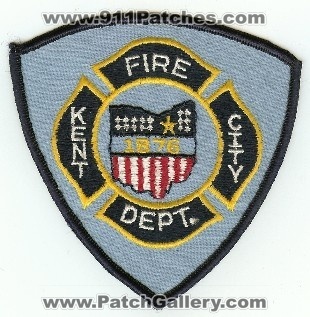Kent City Fire Dept
Thanks to PaulsFirePatches.com for this scan.
Keywords: ohio department