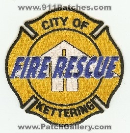 Kettering Fire Rescue
Thanks to PaulsFirePatches.com for this scan.
Keywords: ohio city of