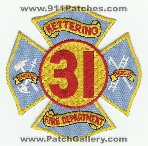 Kettering Fire Department Engine Rescue 31
Thanks to PaulsFirePatches.com for this scan.
Keywords: ohio
