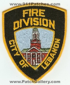 Lebanon Fire Division
Thanks to PaulsFirePatches.com for this scan.
Keywords: ohio city of