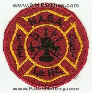 NASA Lewis Research Center Fire Dept
Thanks to PaulsFirePatches.com for this scan.
Keywords: ohio n.a.s.a. department le. rc