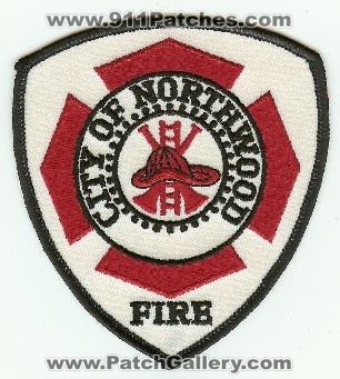 Northwood Fire
Thanks to PaulsFirePatches.com for this scan.
Keywords: ohio city of