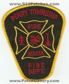 Perry Township Fire Dept Rescue
Thanks to PaulsFirePatches.com for this scan.
Keywords: ohio department