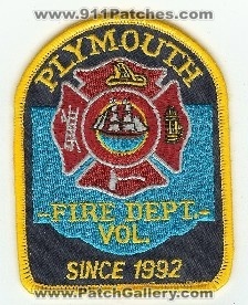 Plymouth Fire Dept Vol
Thanks to PaulsFirePatches.com for this scan.
Keywords: ohio department volunteer