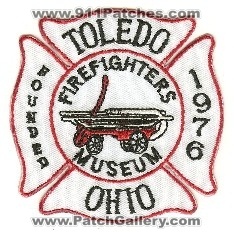 Toledo Firefighters Museum
Thanks to PaulsFirePatches.com for this scan.
Keywords: ohio
