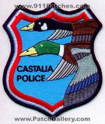 Castalia Police
Thanks to EmblemAndPatchSales.com for this scan.
Keywords: ohio