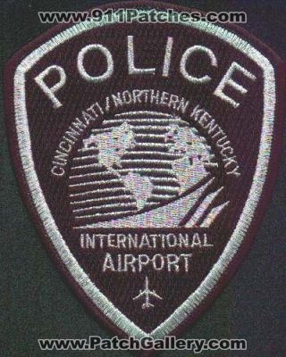 Cincinnati Northern Kentucky International Airport Police
Thanks to EmblemAndPatchSales.com for this scan.
Keywords: ohio