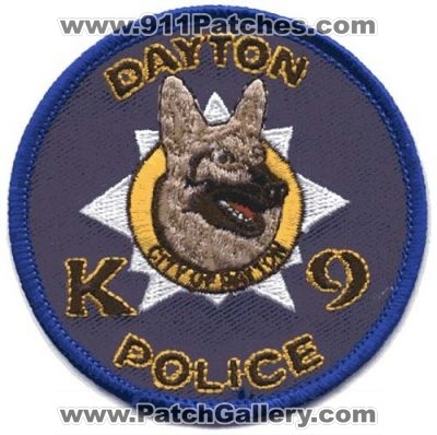 Dayton Police K-9
Thanks to EmblemAndPatchSales.com for this scan.
Keywords: ohio city of k9
