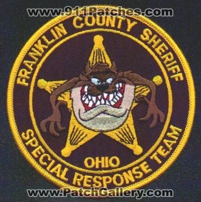 Franklin County Sheriff Special Response Team
Thanks to EmblemAndPatchSales.com for this scan.
Keywords: ohio