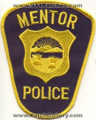 Mentor Police
Thanks to EmblemAndPatchSales.com for this scan.
Keywords: ohio