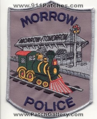 Morrow Police
Thanks to EmblemAndPatchSales.com for this scan.
Keywords: ohio