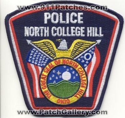 North College Hill Police
Thanks to EmblemAndPatchSales.com for this scan.
Keywords: ohio